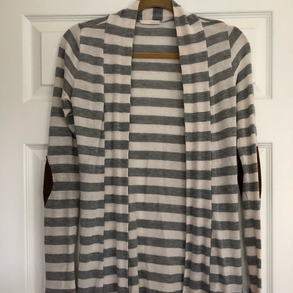 Striped cardigan